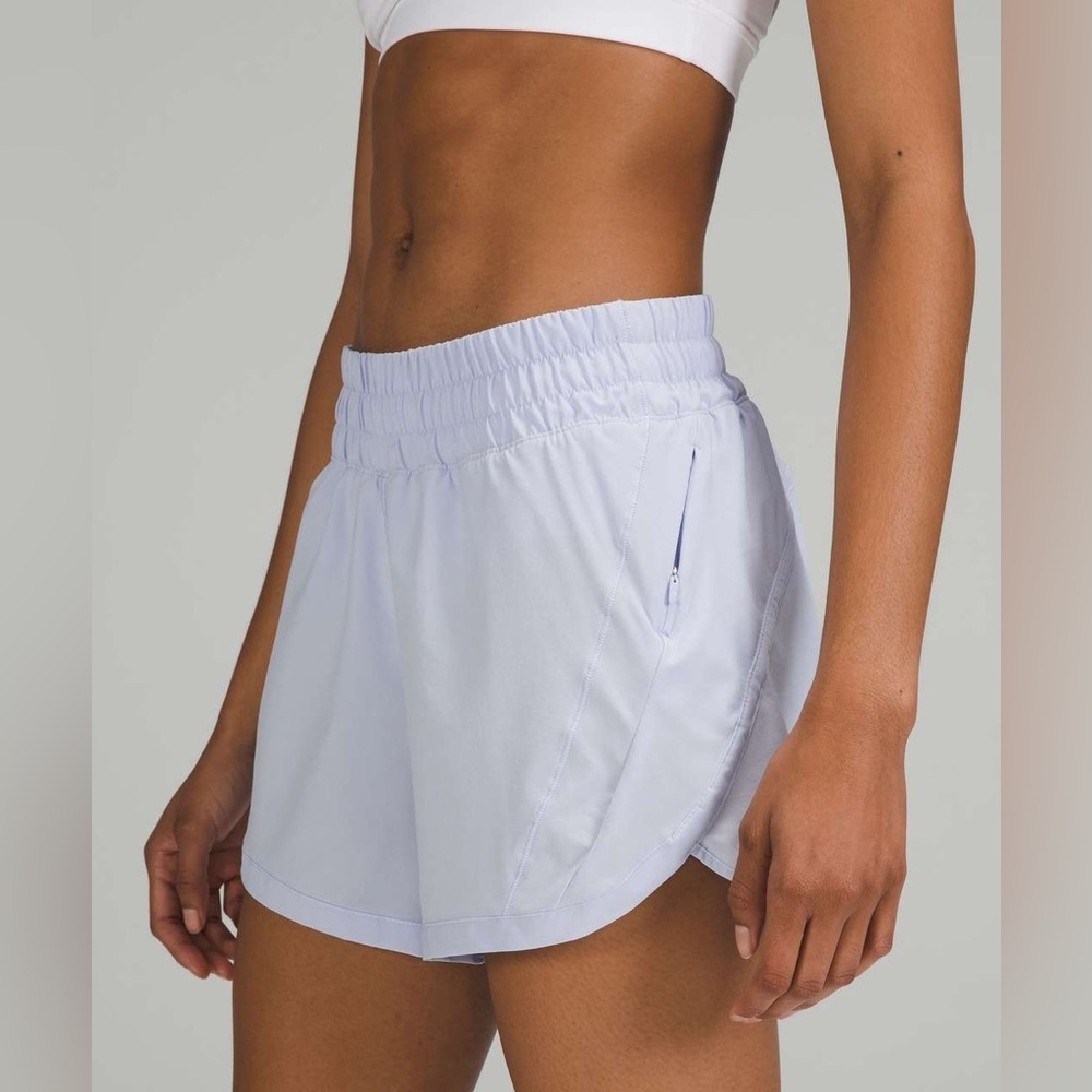 C - Lululemon Track That Mid-Rise Lined Short 5"
Pastel Blue